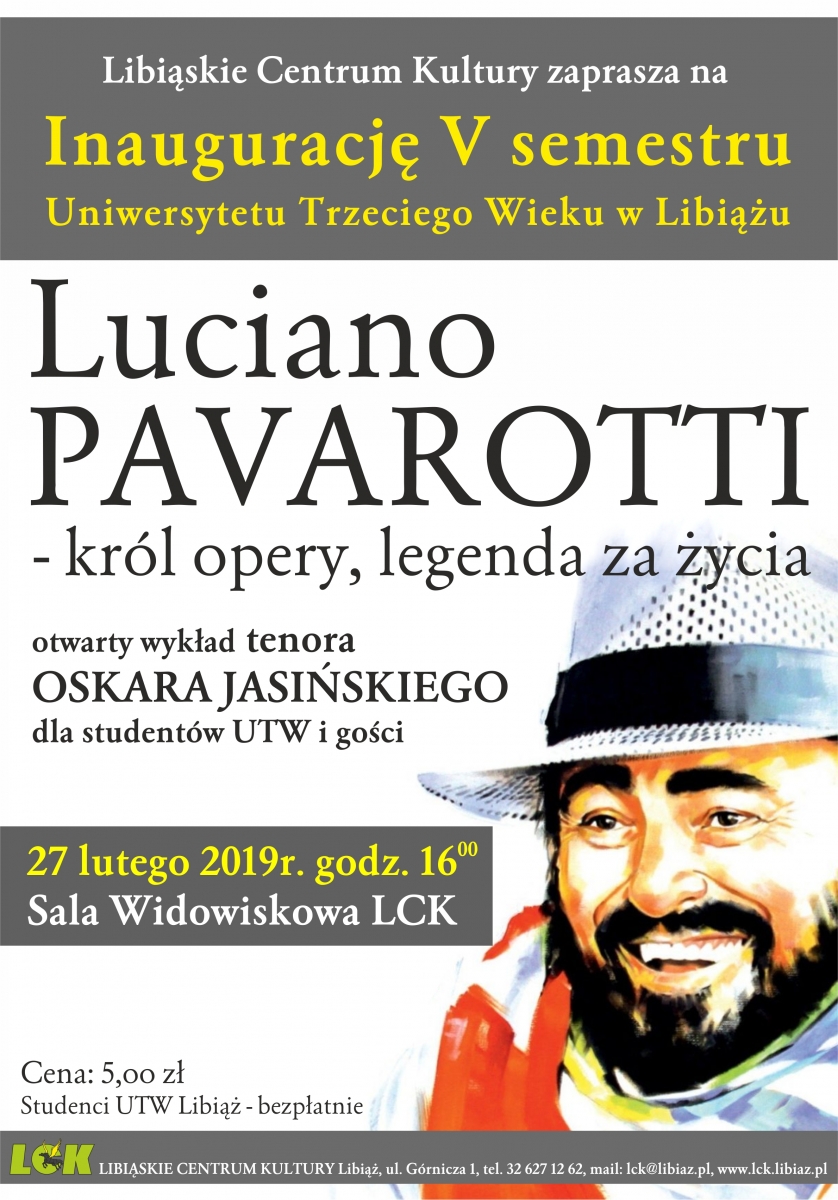 Inauguracja z Pavarottim