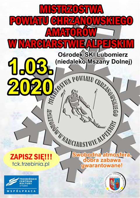 Mistrzostwa Powiatu Chrzanowskiego Amatorów w Narciarstwie Alpejskim 