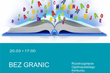 Rozstrzygnięcie Ogólnopolskiego Konkursu Poetyckiego dla Dzieci i Młodzieży 