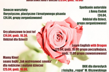 XVIII Małopolskie Dni Książki "Książka i Róża"