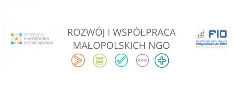Ostatnie miejsca w projekcie "Małopolskie NGO - rozwój i współpraca"