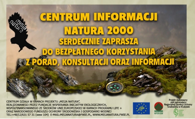 Bezpłatne usługi w  Centrum Informacji Natura 2000