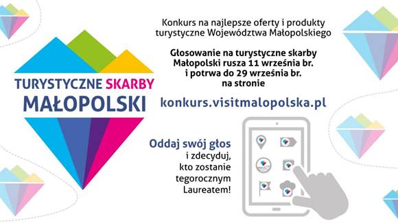 Zagłosuj na „Turystyczne Skarby Małopolski”