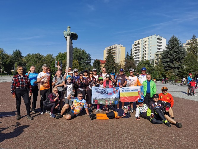 212 rowerzystów wystartowało w Ekorajdzie z Powiatem Chrzanowskim