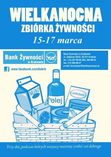 Wielkanocna Zbiórka Żywności rusza 15 marca! Wystarczy podzielić się zakupami.