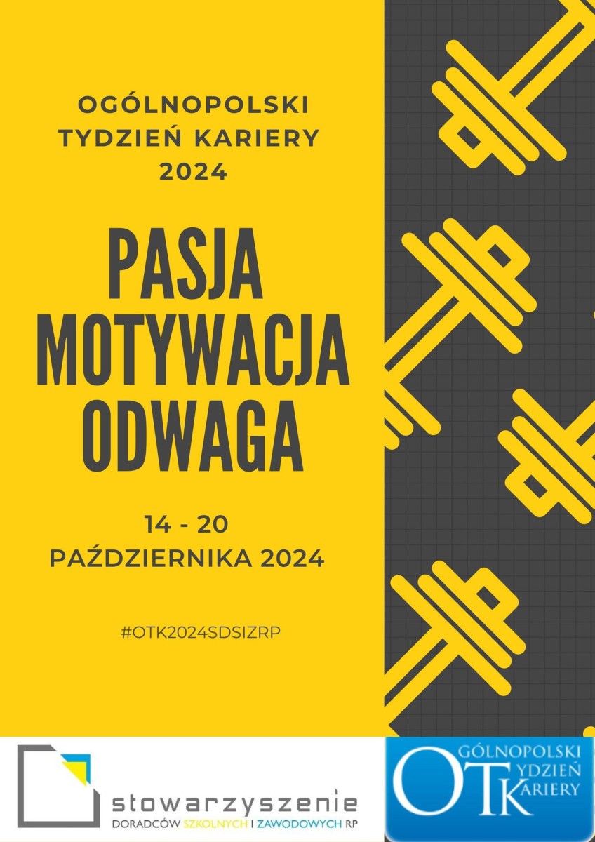 Plakat z napisem wiodącym Pasja motywacja odwaga 