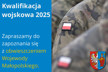 Obrazek. Z prawej strony znajduje się zdjęcie żołnierzy w polskich mundurach. Zdjęcie skupie się na fladze Polskiej na naramiennikach. Herb powiatu znajduje się w prawym dolnym rogu. Z lewej strony znajdują się informacje tekstowe o treści aktykułu.