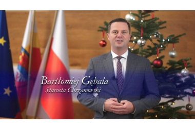 Zdjęcie starosty chrzanowskiego Bartłomieja Gębali 